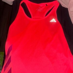 Adidas Neon Pink Athletic Tank